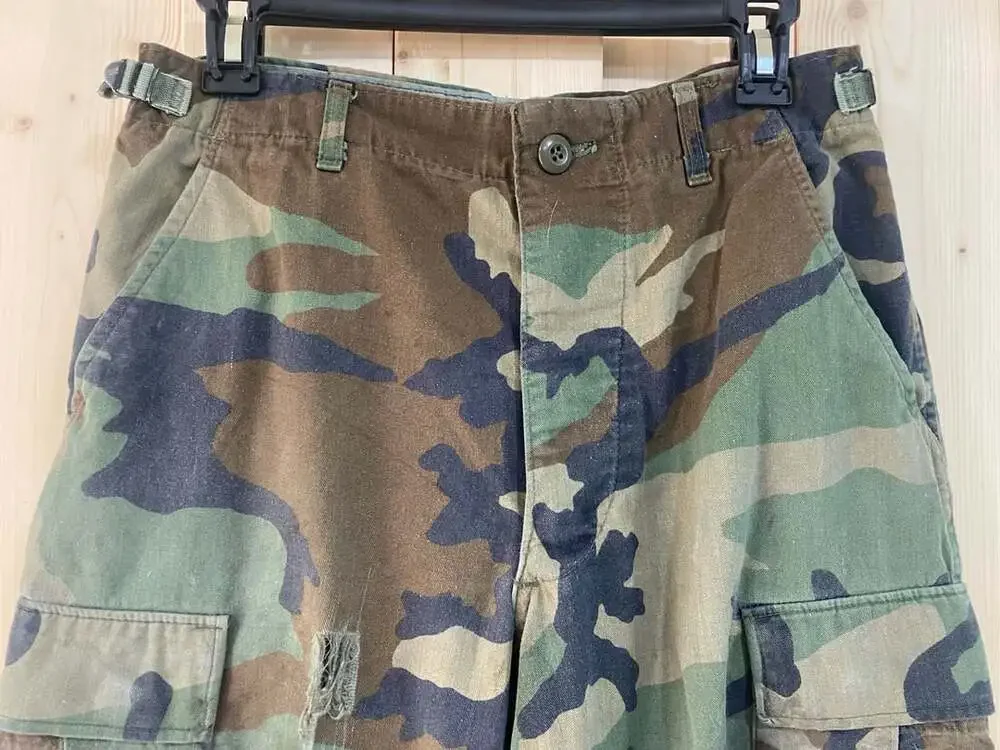 US Army Woodland Camouflage Combat Cargo Pants 30 x 30